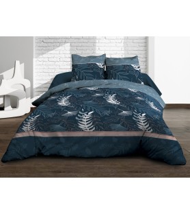 Maxi Parure de draps Coton 57 Fils - Romy - Drap plat + drap-housse 160 + 2 taies