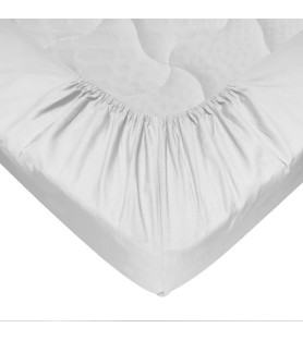 Drap-housse 160x200 Blanc