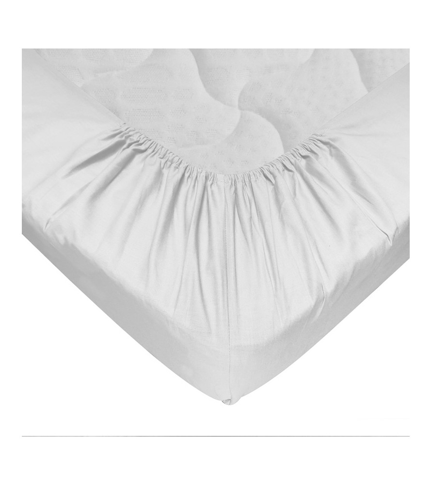 Drap-housse 80x200 Blanc