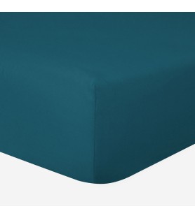 Drap-housse 140x190 cm Bleu foncé