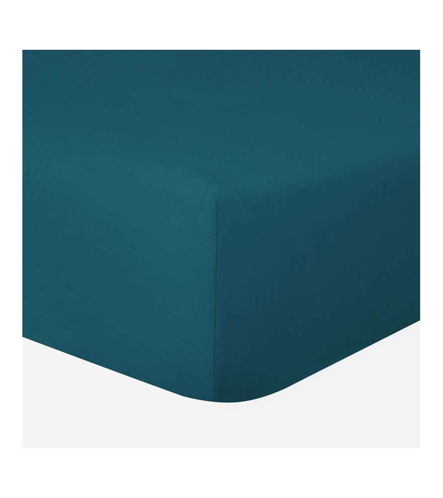 Drap-housse 140x190 cm Bleu foncé