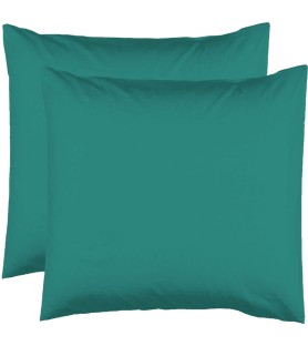 Taie d'oreiller 63 x 63 cm Vert turquoise