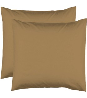 Taie d'oreiller 63 x 63 cm Ocre