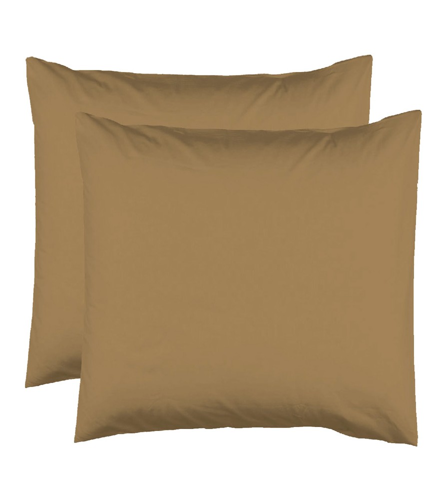 Taie d'oreiller 63 x 63 cm Ocre