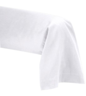 Taie de traversin Blanc