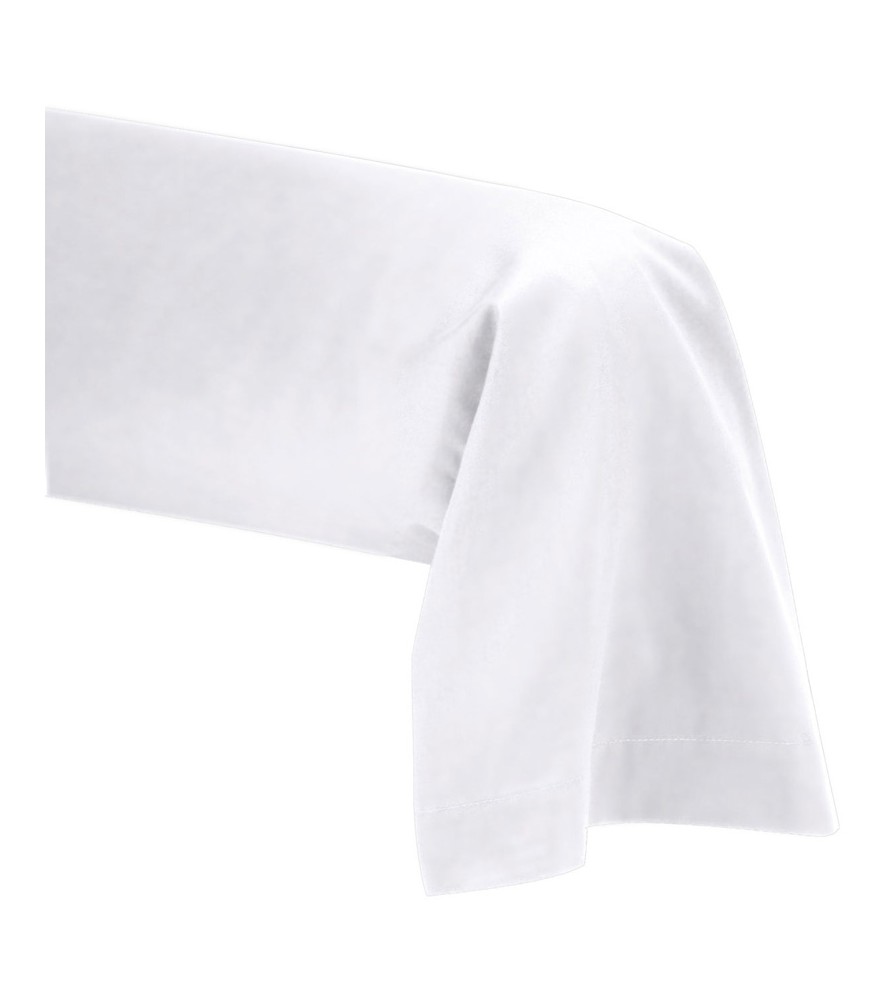 Taie de traversin Blanc