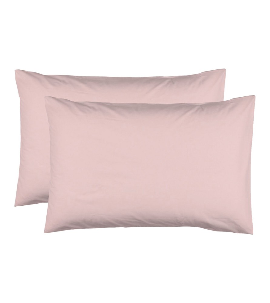 Taie d'oreiller 50 x 70 cm Rose poudré