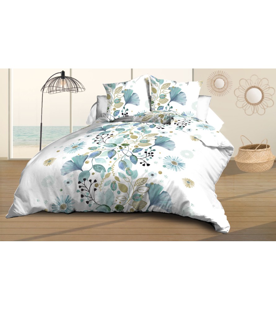 Housse de couette Microfibre Roue-libre gris