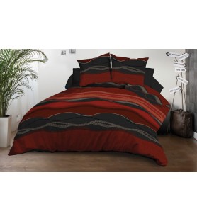 Housse de couette Microfibre Roue-libre gris