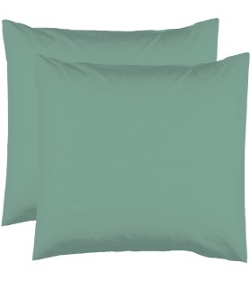 Taie d'oreiller 63 x 63 cm Vert tilleul