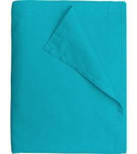 Drap Plat 240x300 cm Bleu turquoise