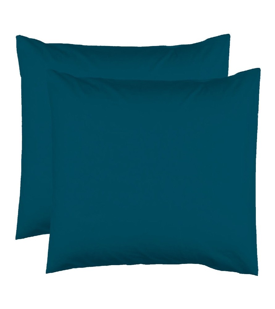Taie d'oreiller 63 x 63 cm Bleu foncé