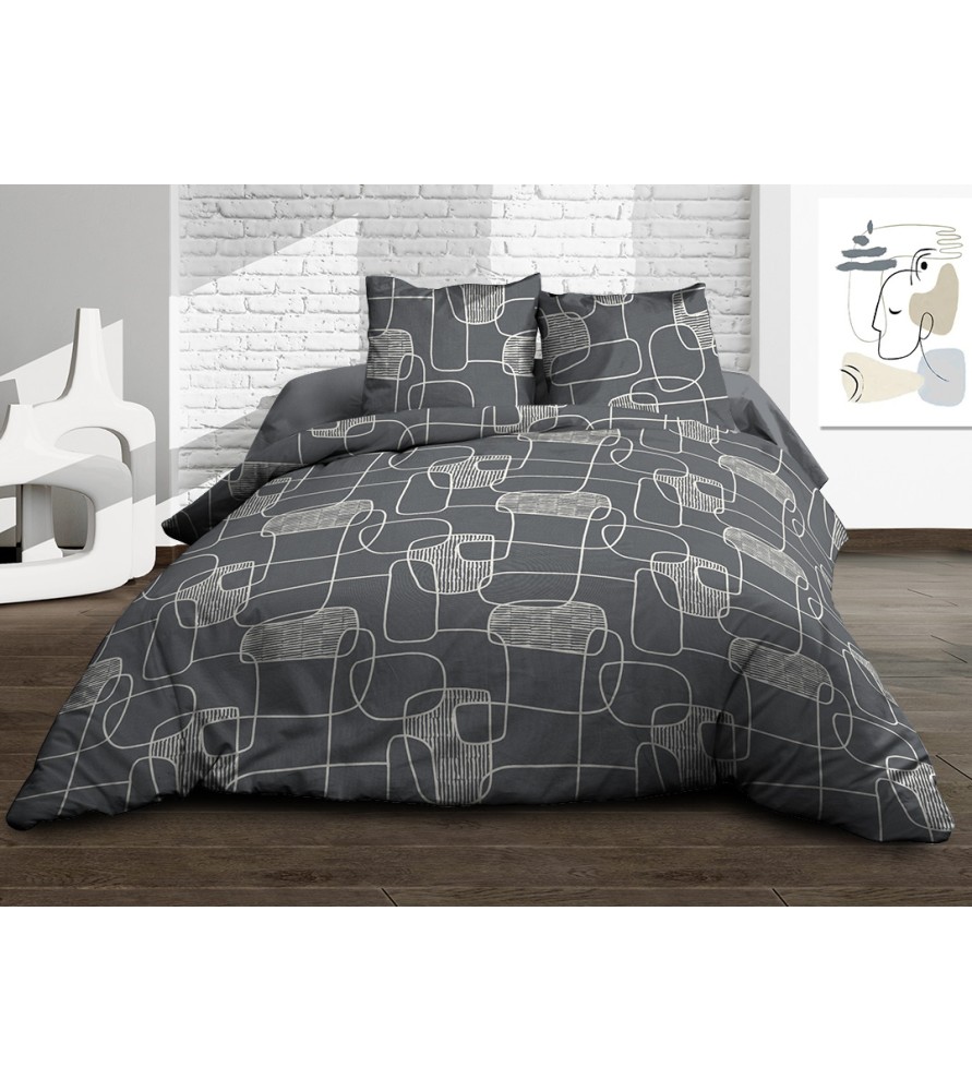 Maxi Housse de couette Coton 57 Fils Linea 240x260