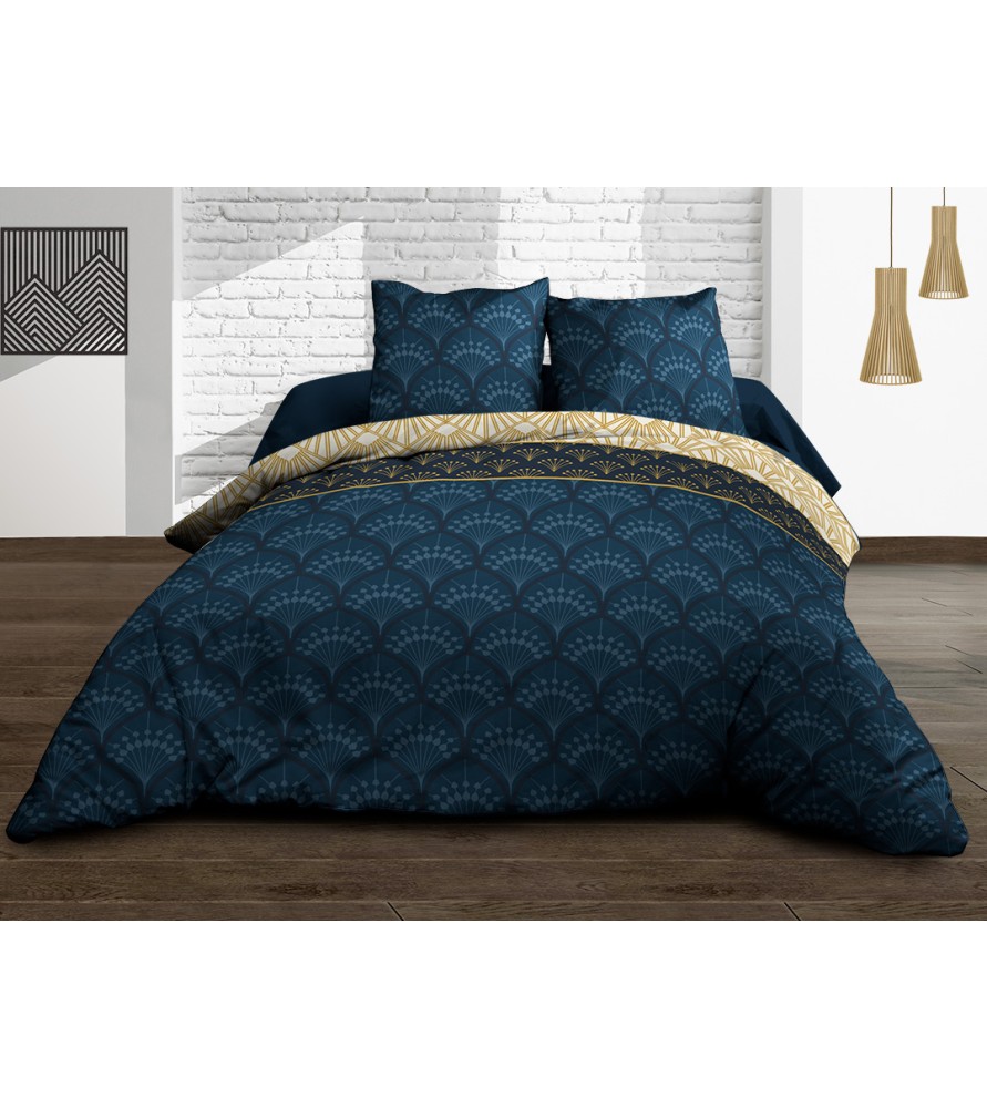 Housse de couette Coton 57 Fils Denver 220x240
