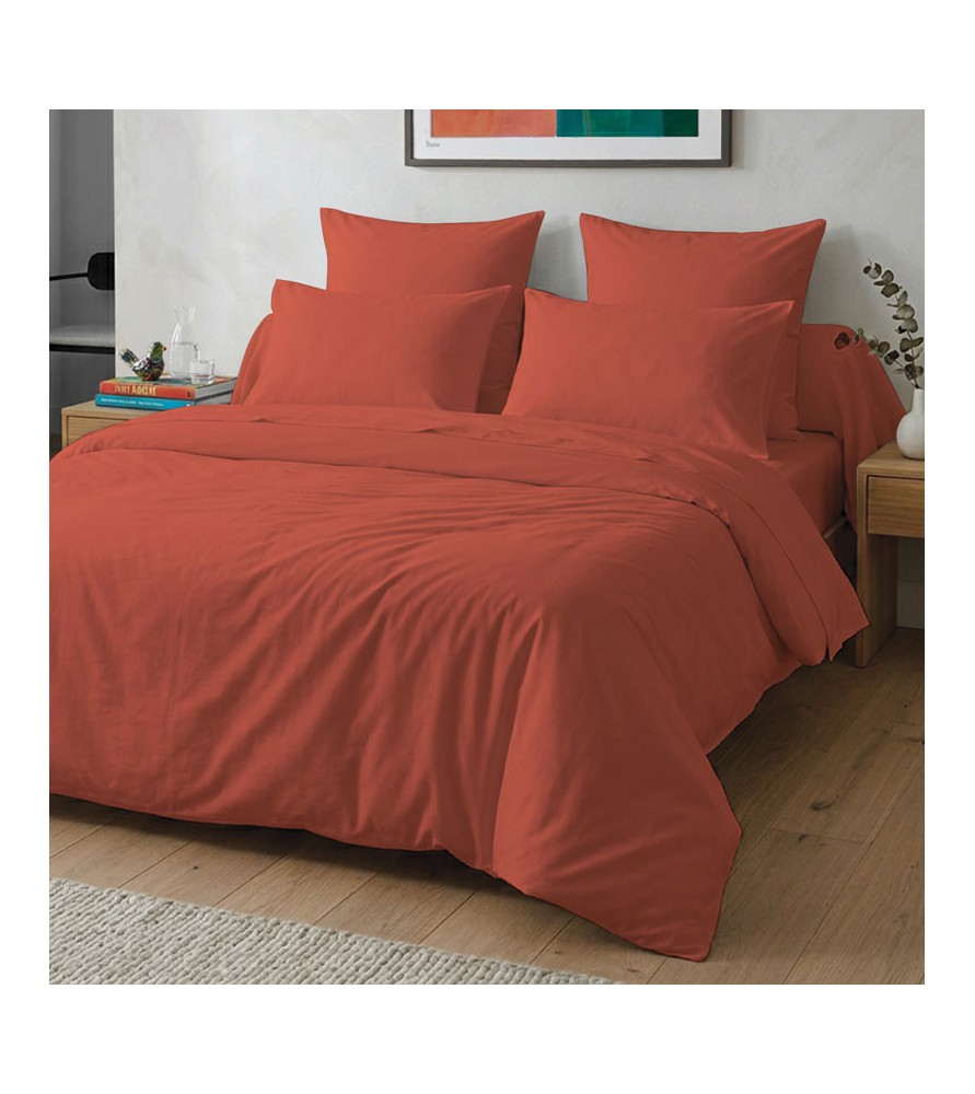 Housse de couette 140x200 Tomette