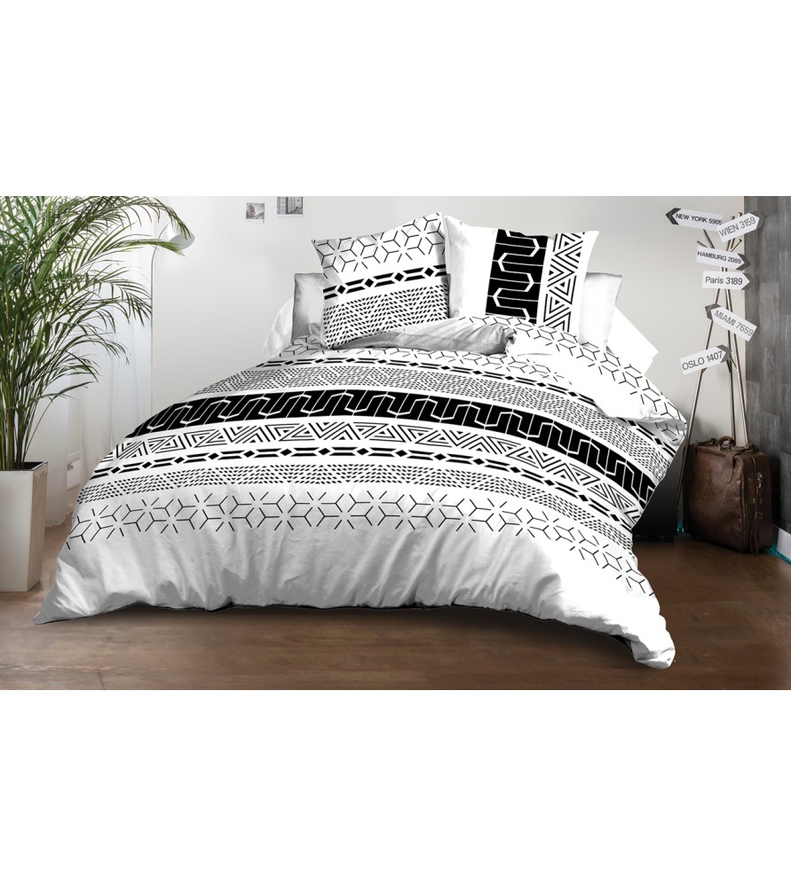 Housse de couette Microfibre Graphic